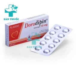 Dorodipin 10mg Domesco - Thuốc điều trị tăng huyết áp hiệu quả