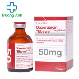 Doxorubicin "Ebewe" 50mg/25ml - Thuốc trị ung thư hiệu quả
