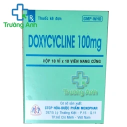 Doxycycline 100mg Mekophar - Thuốc điều trị nhiễm khuẩn hiệu quả