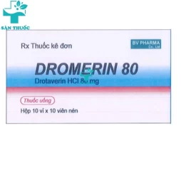 Dromerin 80 - Drotaverine HCl 80mg BV Pharma