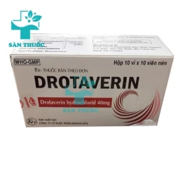 Drotaverin 40mg Khapharco - Thuốc chống co thắt hiệu quả
