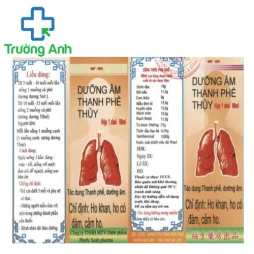 Dưỡng âm thanh phế thủy - Giúp giảm ho cảm hiệu quả