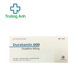 Duratamin 600 Pharbaco - Thuốc điều trị thiếu hụt glutathion