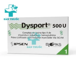 Dysport 500Units/Vial Ipsen - Thuốc hỗ trợ điều trị vật lý trị liệu