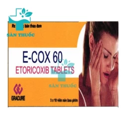 E-cox 60 Gracure - Thuốc điều trị đau xương khớp của Ấn Độ