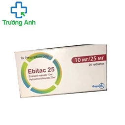 Ebitac 25 - Thuốc điều trị tăng huyết áp hiệu quả