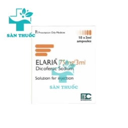 Elaria 75mg/3ml Medochemie - Thuốc giảm đau kháng viêm xương khớp
