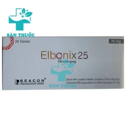 Elbonix 25mg/50mg - Tăng tiểu cầu, trị thiếu máu của Bangladesh