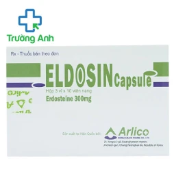 Eldosin Capsule 300mg Arlico Pharm - Thuốc giúp loãng đờm đường hô hấp