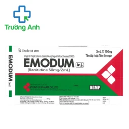 Emodum inj. 50mg/2ml Myung-In- Thuốc trị viêm loét dạ dày của Hàn