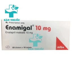 Enamigal 10 mg Hasan - Thuốc điều trị tăng huyết áp, suy tim