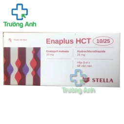 Enaplus HCT 10/25 Stella - Thuốc điều trị tăng huyết áp, suy tim