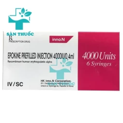 Epokine Prefilled inj 4000 IU/0,4 ml CJ Healthcare- Kích hồng cầu