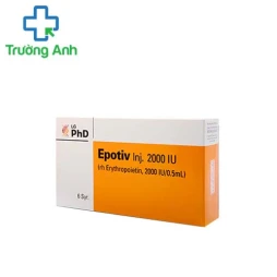 Epotiv 2000IU - Thuốc điều trị bệnh thiếu máu của Hàn Quốc
