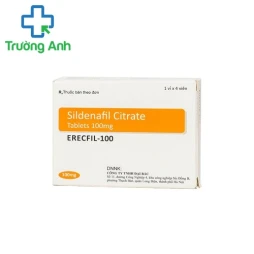 Erecfil-100 - Thuốc điều trị rối loạn cương dương của Ấn Độ