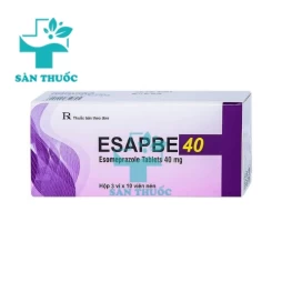 Esapbe 40mg - Thuốc điều trị viêm loét dạ dày, tá tràng hiệu quả