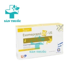 Esomeprazol 20-US - Thuốc ngừa tình trạng viêm loét dạ dày