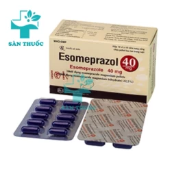 Esomeprazol 40mg Khapharco - Thuốc điều trị viêm loét dạ dày