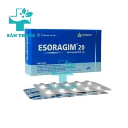 ESORAGIM 20 - Thuốc điều trị viêm loét dạ dày của Agimexpharm