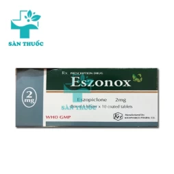 Eszonox - Thuốc điều trị triệu chứng mất ngủ của Khapharco (10 hộp)