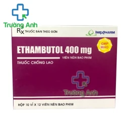 Ethambutol - Thuốc trị lao phổi, lao màng não của Imexpharm