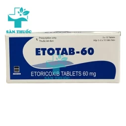 Etotab 60mg - Thuốc điều trị viêm khớp dạng thấp hiệu quả của Ấn Độ