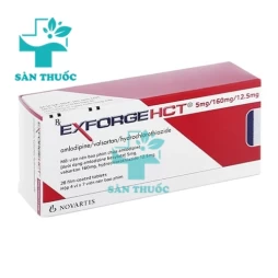 Exforge HCT 5mg/160mg/12.5mg Novartis - Thuốc trị tăng huyết áp
