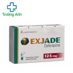 Exjade 125mg Novartis - Thuốc điều trị quá tải sắt
