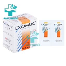 Exomuc 200mg - Thuốc giúp tiêu nhầy hiệu quả