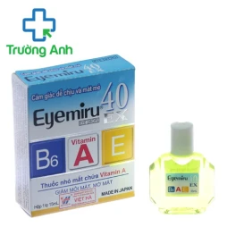 Eyemiru 40 EX - Hỗ trợ điều trị các bệnh về mắt của Nhật Bản