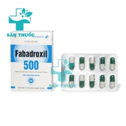 Fabadroxil 500 Pharbaco - Thuốc điều trị nhiễm khuẩn vừa và nặng