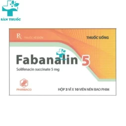 Fabanalin 5 - Solifenacin succinate 5mg Pharbaco