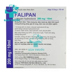 Falipan 200mg/10ml Galenica Senese - Thuốc gây tê trong phẫu thuật