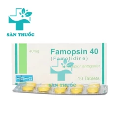 Famopsin 40mg Remedica - Thuốc trị viêm loét dạ dày hiệu quả