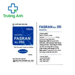 Fasran inj 350 Dai Han Pharm - Thuốc cản quang chụp X quang
