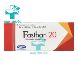 Fasthan 20 - Thuốc điều trị tăng Cholesterol hiệu quả