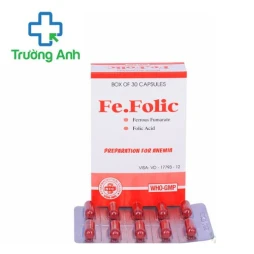 Fe – Folic Extra Nic Pharma - Điều trị các chứng thiếu máu do thiếu sắt