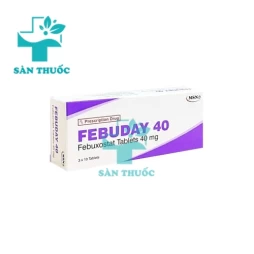 Febuday 40mg - Thuốc điều trị bệnh gout hiệu quả