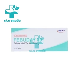 Febuday 80 - Thuốc điều trị bệnh gout hiệu quả của Ấn Độ