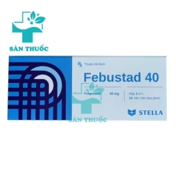 Febustad 40 - Thuốc điều trị tăng axit uric máu ở người bị gout
