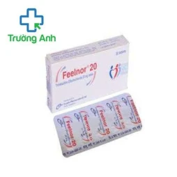 Feelnor 20mg Incepta Pharma - Điều trị bệnh tim thiếu máu cục bộ
