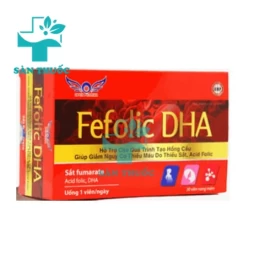 Fefolic DHA Santex - Bổ sung sắt, acid folic cho cơ thể