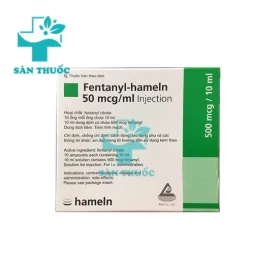 Fentanyl-Hameln 50mcg/ml (10ml) - Thuốc giảm đau hiệu quả