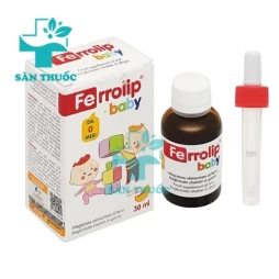 Ferrolip baby - Giúp bổ sung Sắt cho cơ thể của trẻ em