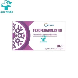 Fexofenadin.SP 60 - Fexofenadine HCl 60mg S.Pharm