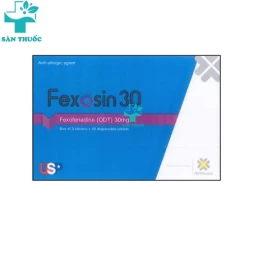 Fexosin 30 - Fexofenadin HCl 30mg US Pharma USA