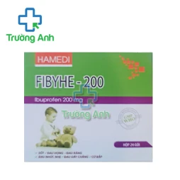 Fibyhe-200 Hamedi - Thuốc giảm đau, hạ sốt cho trẻ em