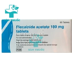 Flecainide Acetate Tab 100mg Milpharm - Thuốc trị loạn nhịp tim