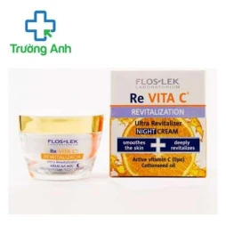Floslek Re Vita C Ultra Revitalizer Night Cream 50ml - Kem dưỡng ban đêm chống lão hóa