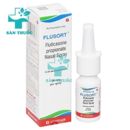 Flusort - Thuốc xịt mũi trị bệnh hen, viêm mũi dị ứng của Glenmark